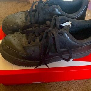 Nike Black Air Forces